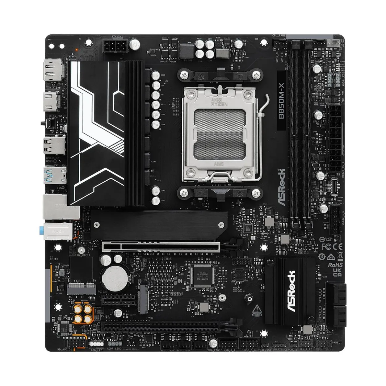 ASRock B850M-X R2.0 AMD B850 So.AM5 DDR5 mATX Retail