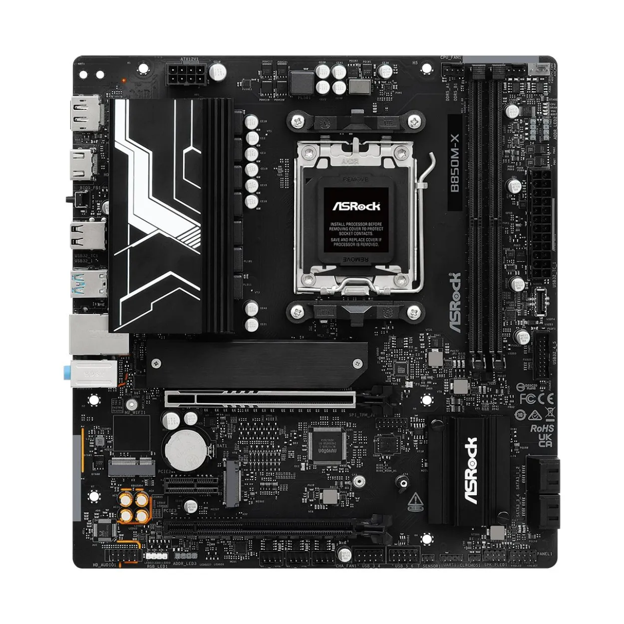 ASRock B850M-X R2.0 AMD B850 So.AM5 DDR5 mATX Retail