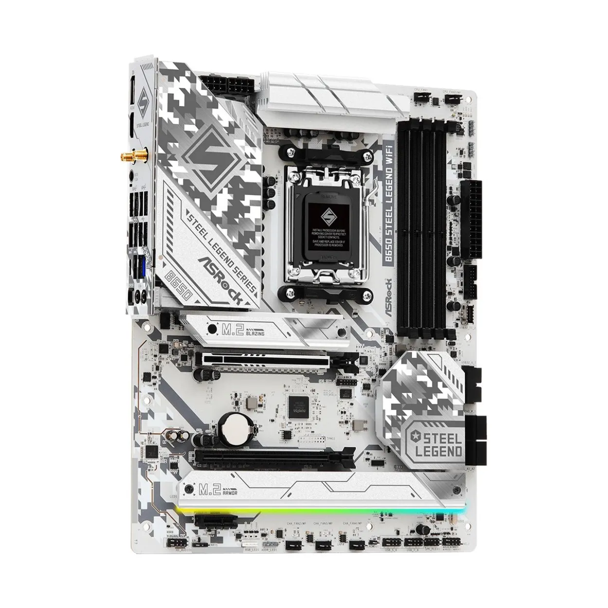 ASRock B650 Steel Legend WiFi AMD B650 So.AM5 DDR5 ATX Retail