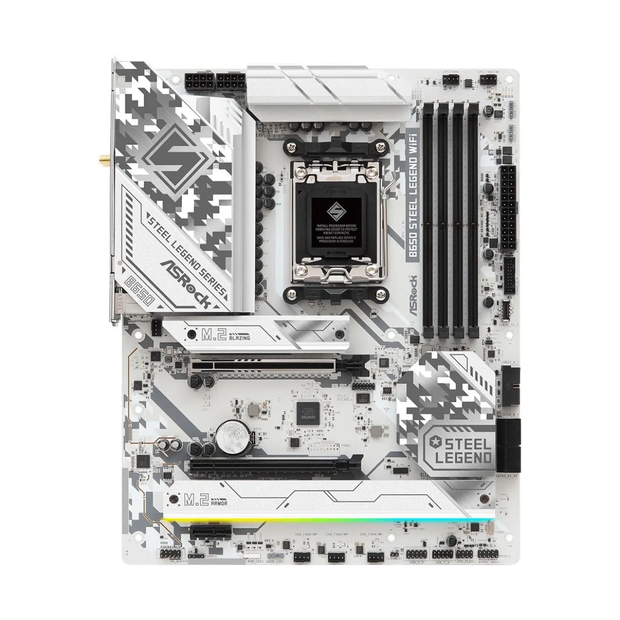 ASRock B650 Steel Legend WiFi AMD B650 So.AM5 DDR5 ATX Retail