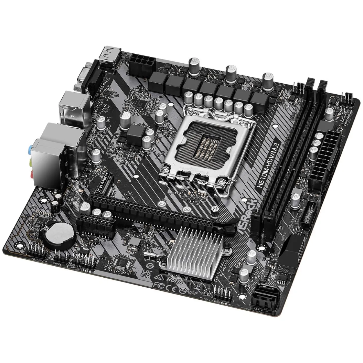 ASRock H610M-HDV/M.2 Intel H610 So.1700 DDR4 mATX Retail