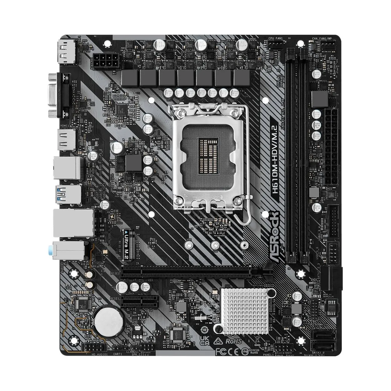 ASRock H610M-HDV/M.2 Intel H610 So.1700 DDR4 mATX Retail