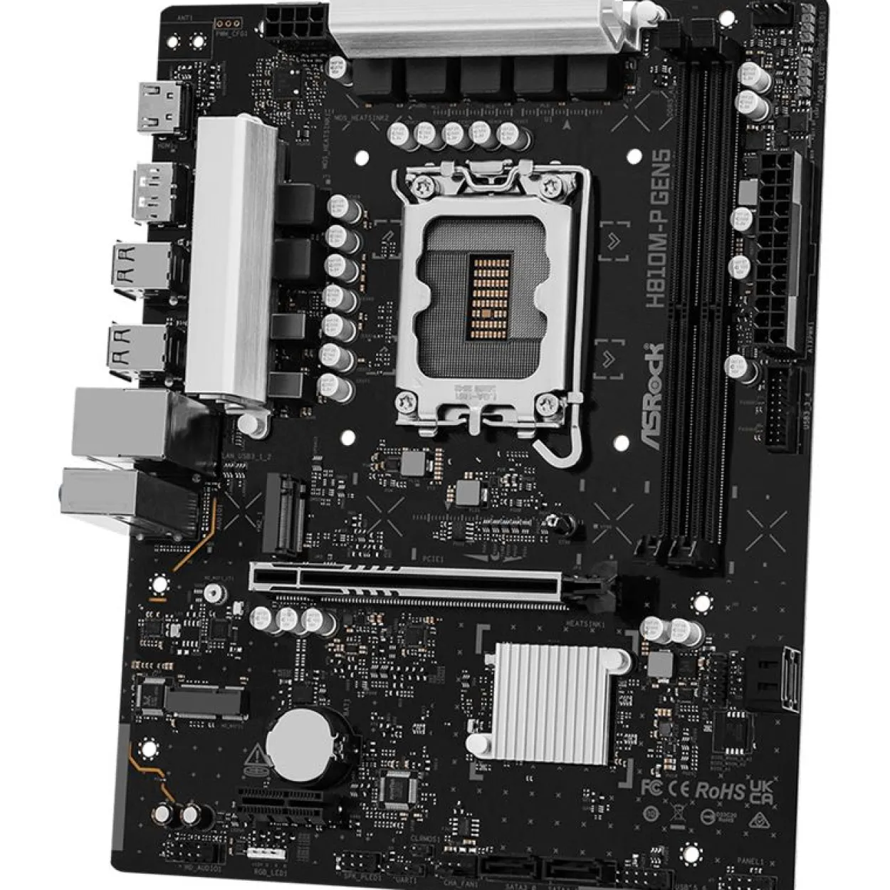 ASRock H810M-P GEN5 DDR5 Intel S1851 90-MXBUE0-A0UAYZ retail