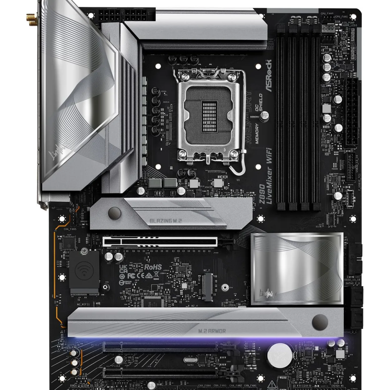 ASRock LiveMixer Intel Z890 So.1851 DDR5 ATX Retail