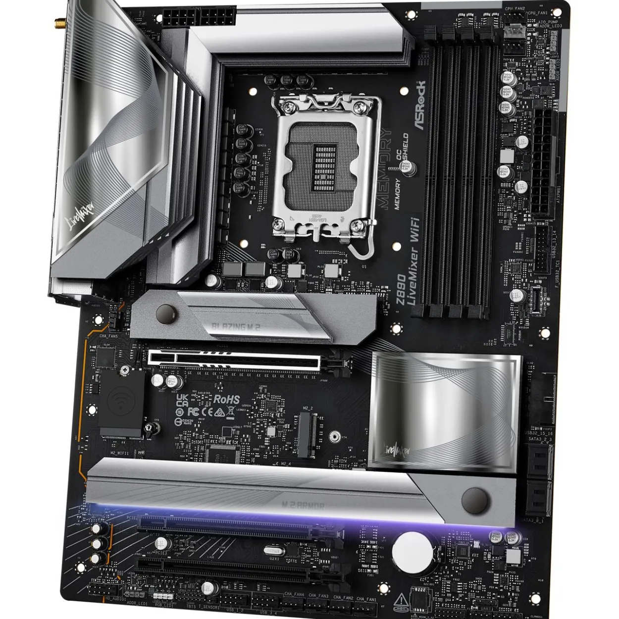 ASRock LiveMixer Intel Z890 So.1851 DDR5 ATX Retail