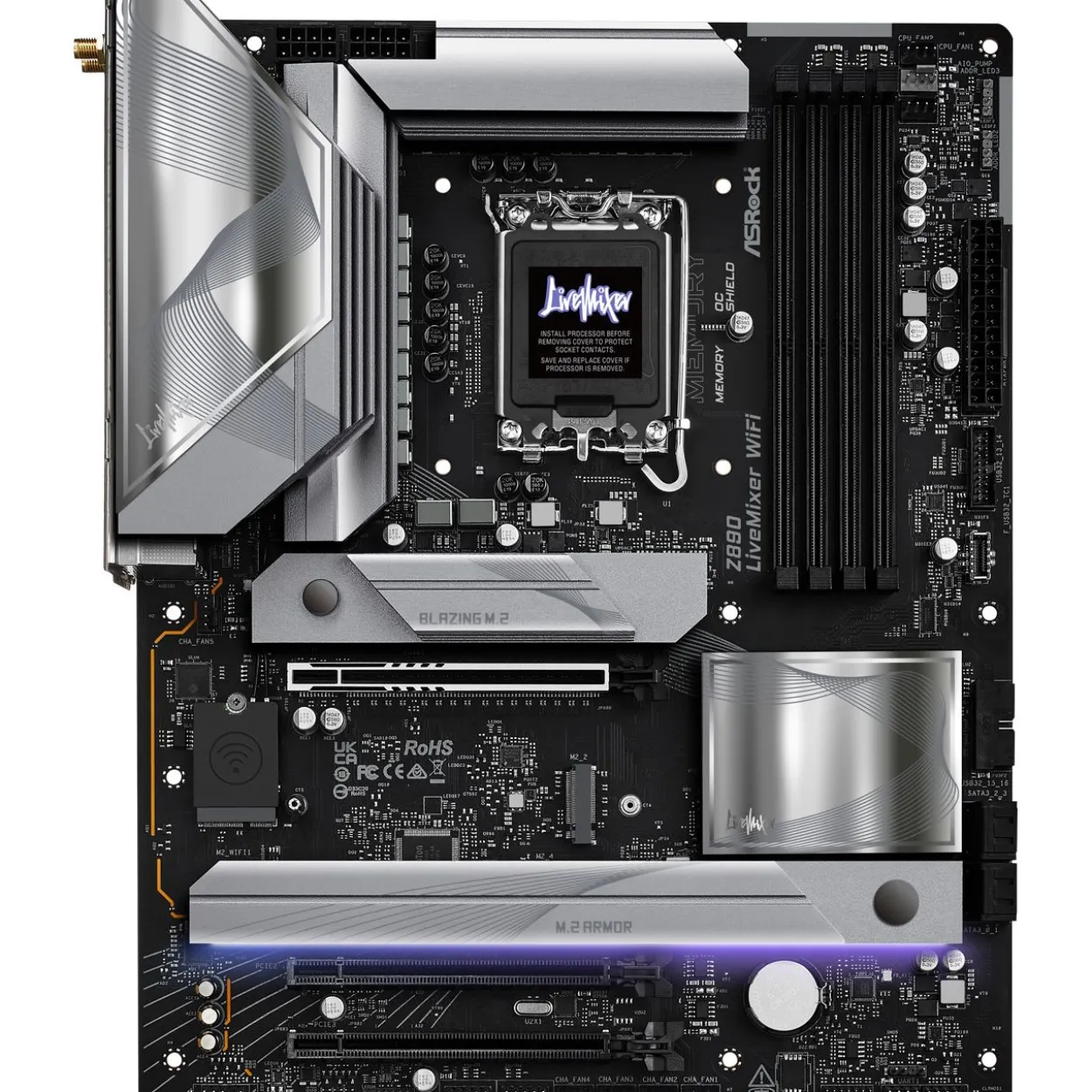 ASRock LiveMixer Intel Z890 So.1851 DDR5 ATX Retail