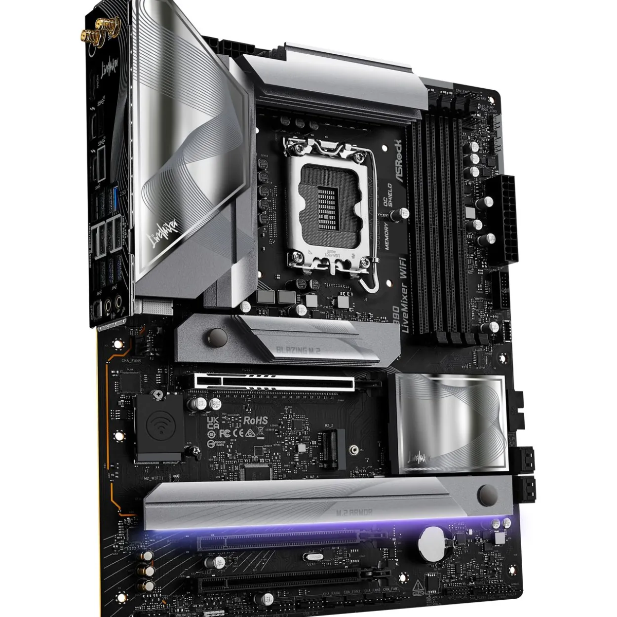 ASRock LiveMixer Intel Z890 So.1851 DDR5 ATX Retail