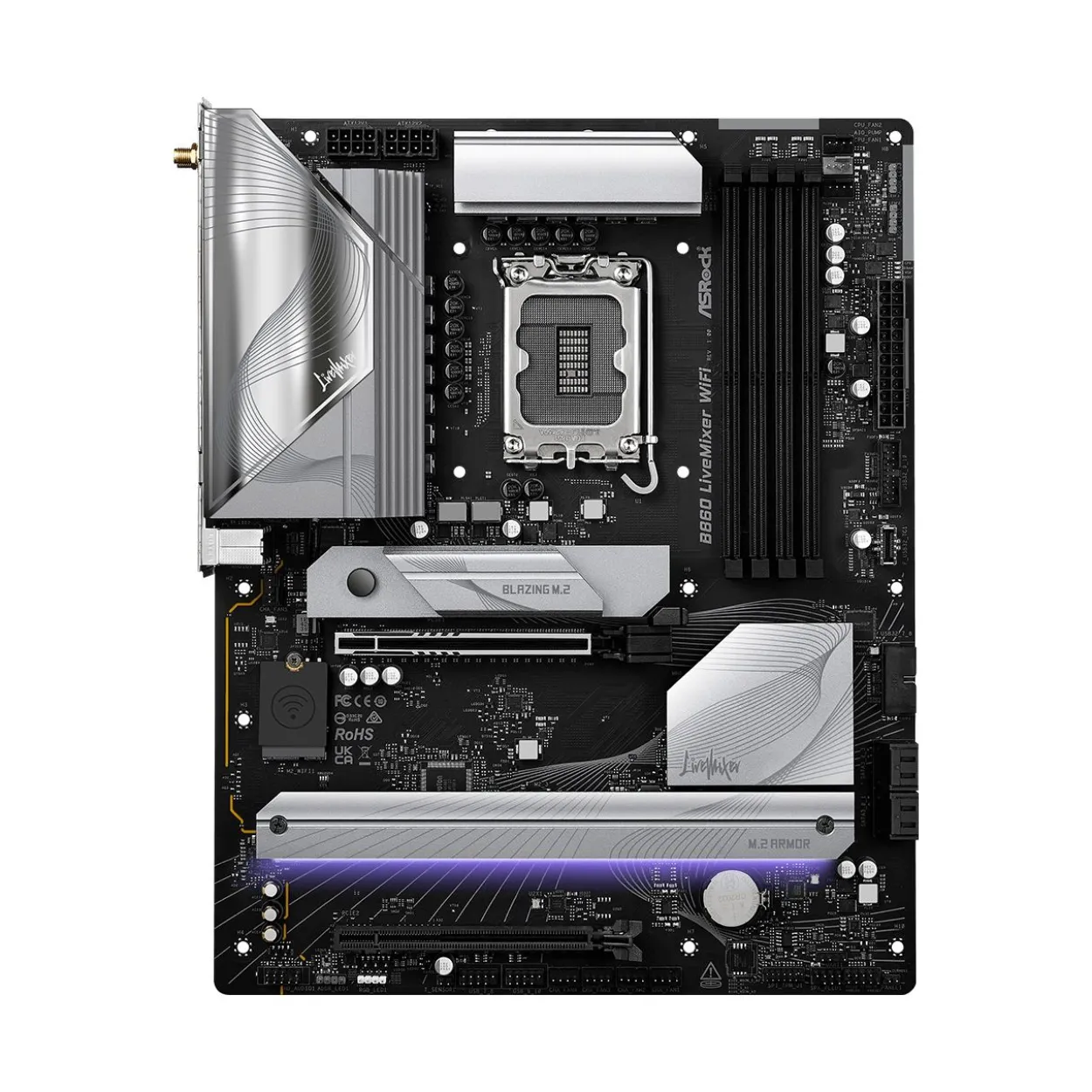 ASRock LiveMixer WiFi Intel B860 So.1851 DDR5 ATX Retail