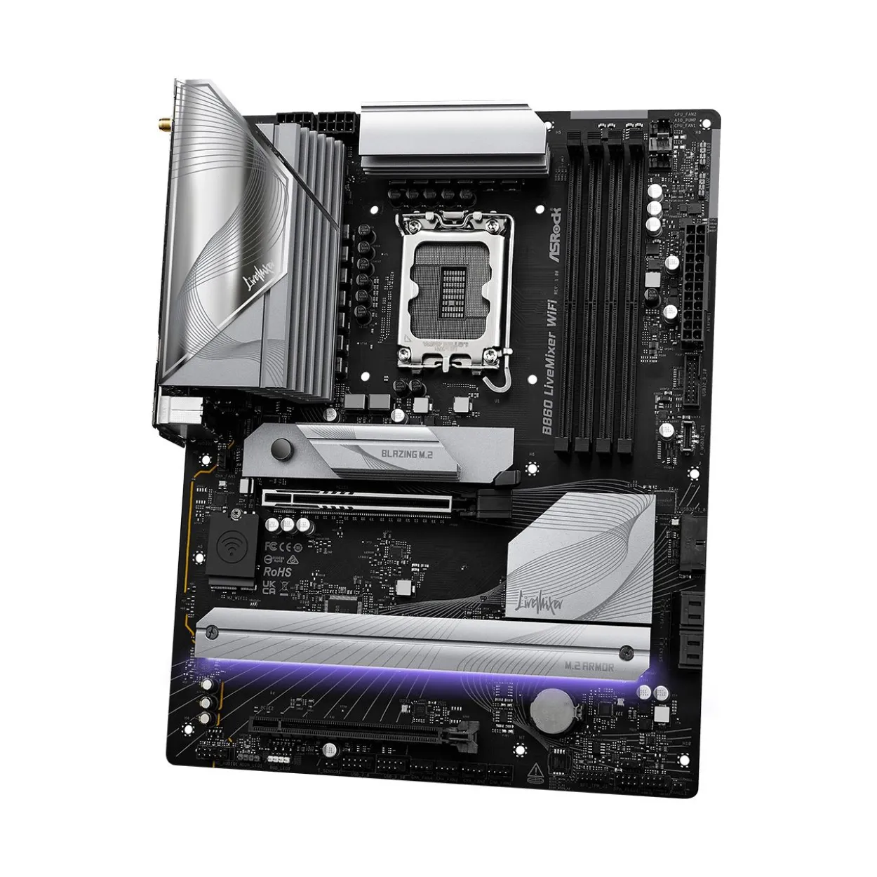 ASRock LiveMixer WiFi Intel B860 So.1851 DDR5 ATX Retail