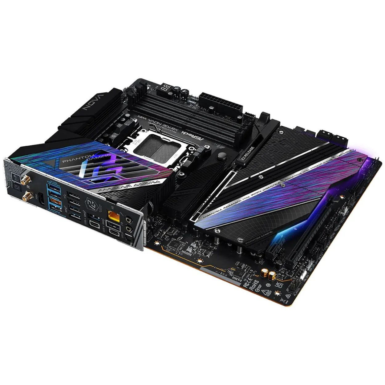 ASRock Phantom Gaming Nova WiFi AMD X870E So.AM5 DDR5 ATX Retail