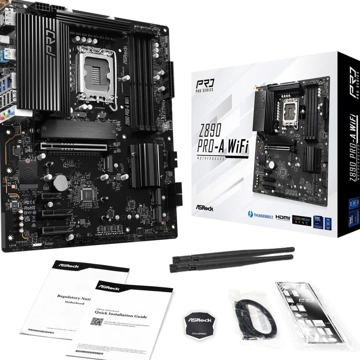 ASRock Pro-A WiFi Intel Z890 So.1851 DDR ATX Retail