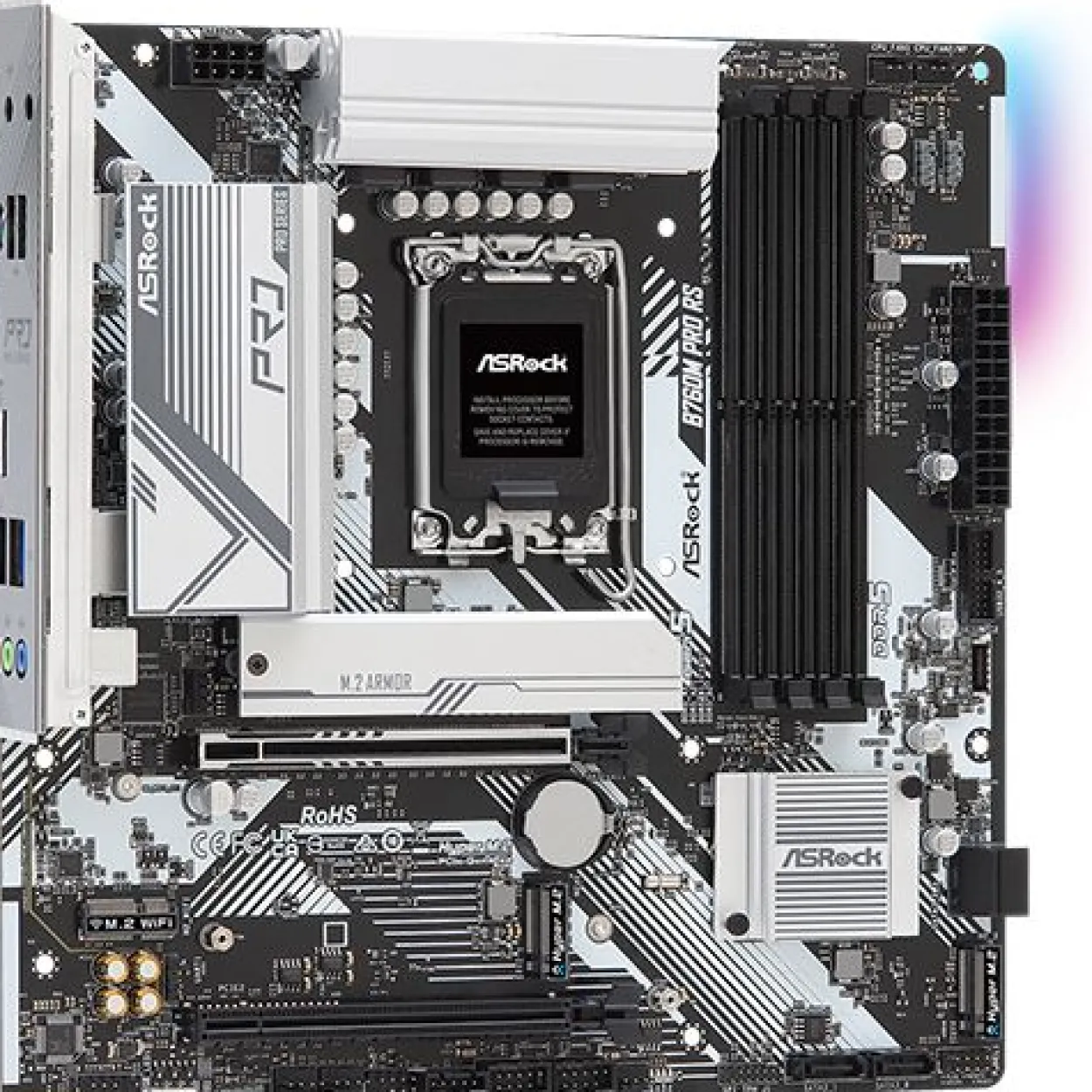 ASRock Pro RS Intel B760M So. 1700 DDR5 mATX