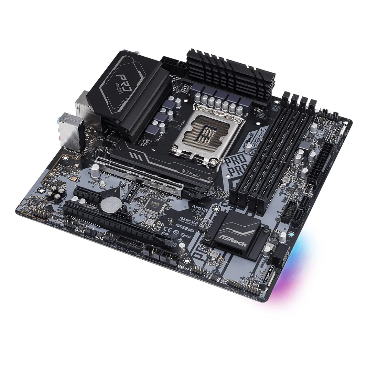 ASRock Pro RS Intel H670 So. 1700 Dual Channel DDR4 mATX Retail