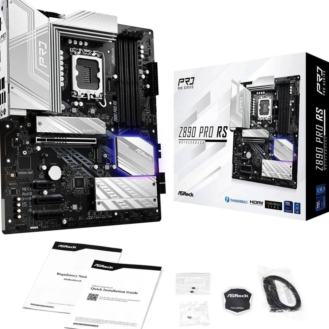 ASRock Pro RS Intel Z890 So.1851 DDR ATX Retail