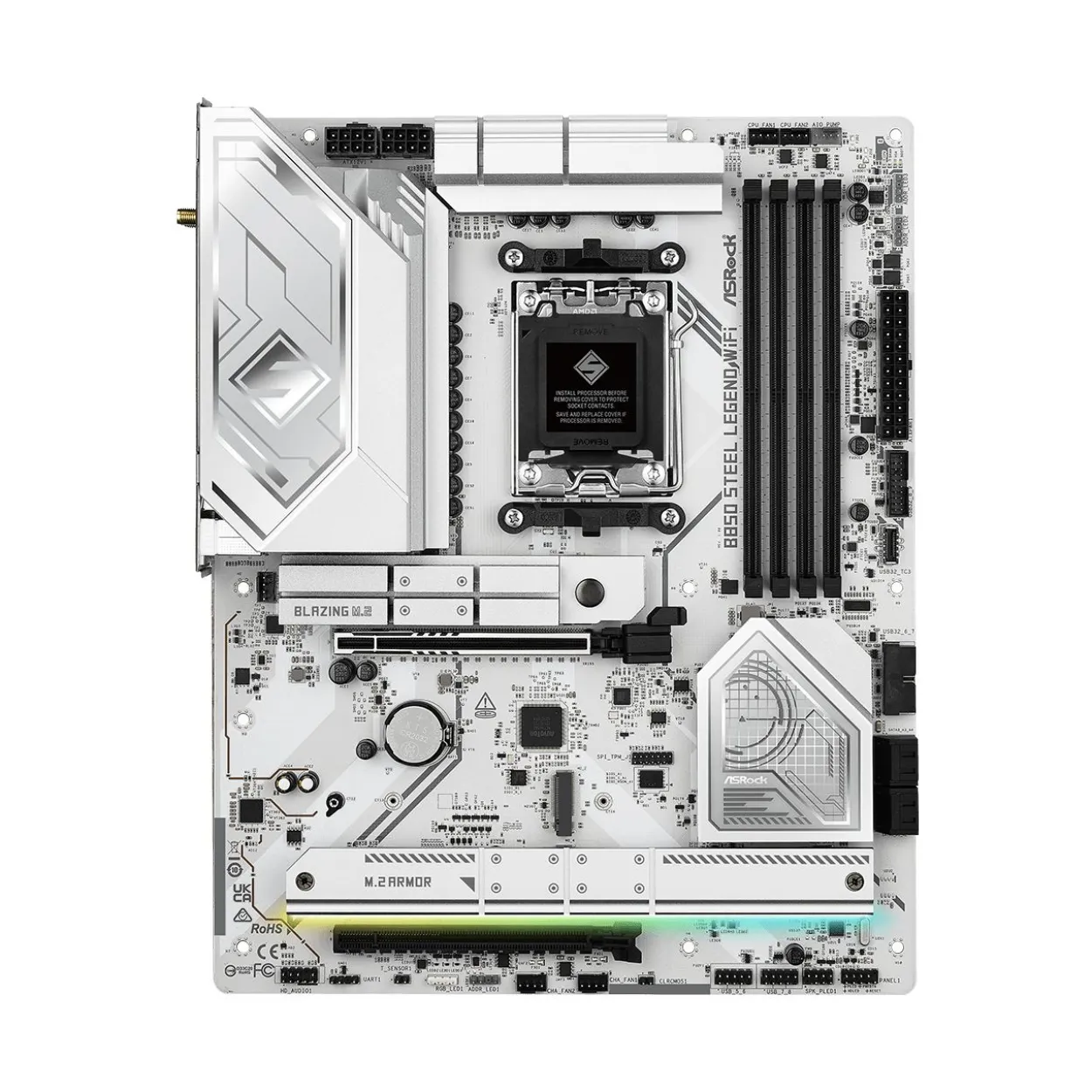 ASRock Steel Legend WiFi AMD B850 So.AM5 DDR5 ATX Retail