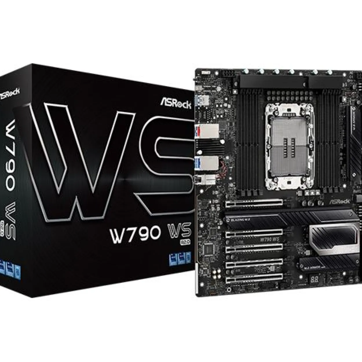 ASRock W790 WS R2.0 Intel W790 So.4677 DDR5 Reg-ECC EATX Retail