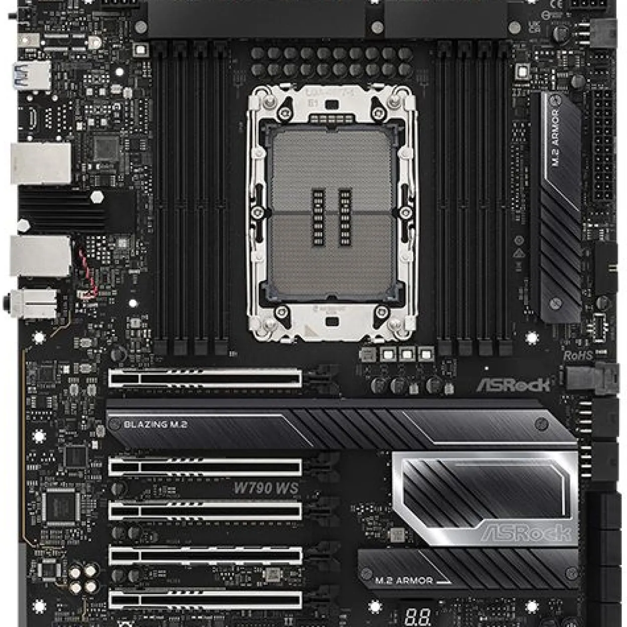 ASRock W790 WS R2.0 Intel W790 So.4677 DDR5 Reg-ECC EATX Retail
