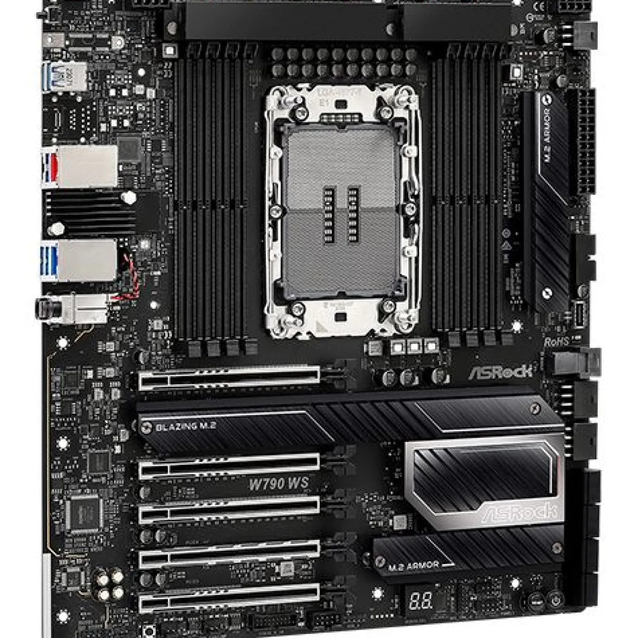 ASRock W790 WS R2.0 Intel W790 So.4677 DDR5 Reg-ECC EATX Retail