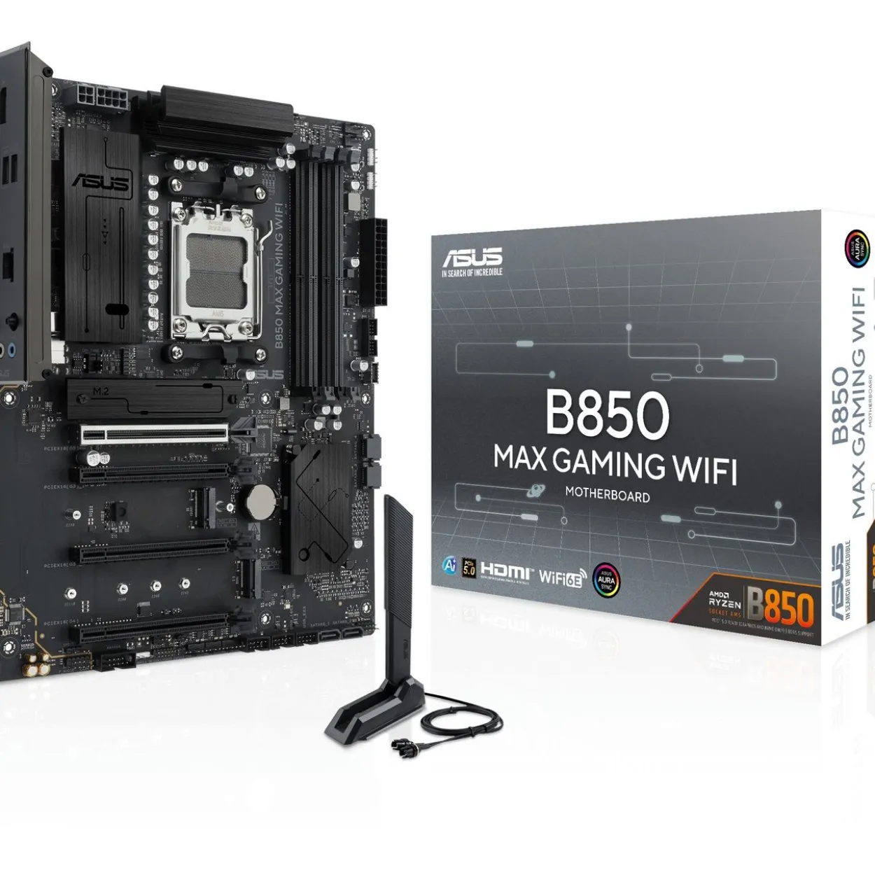 Asus Max Gaming WIFI AMD B850 So.AM5 DDR5 ATX Retail