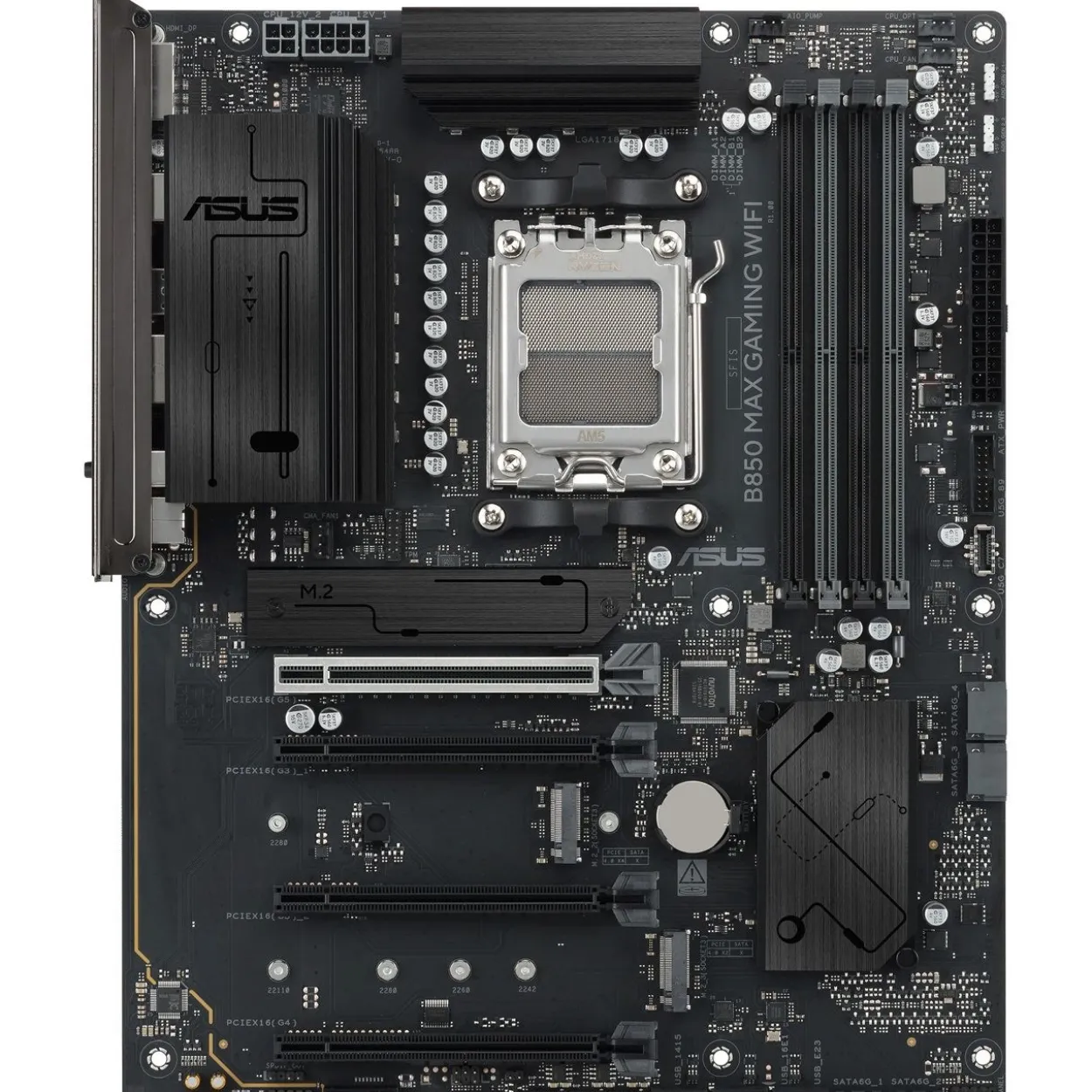 Asus Max Gaming WIFI AMD B850 So.AM5 DDR5 ATX Retail