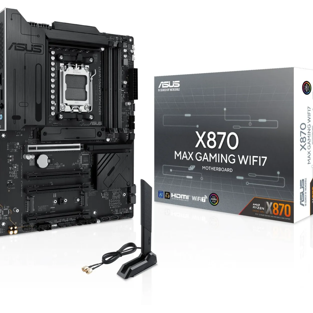 Asus Max Gaming WIFI7 AMD X870 So.AM5 DDR5 ATX Retail