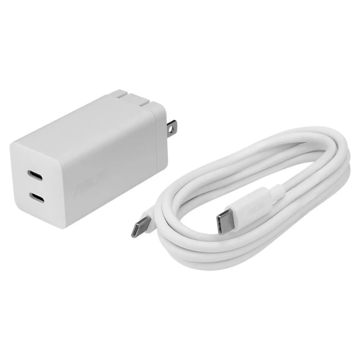 Asus Netzteil 100 Watt - AC65-05 - GaN w EU plug - 2x USB-C