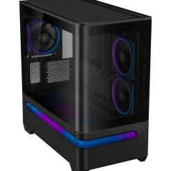 Asus Prime AP202 ARGB Mini Tower ohne Netzteil schwarz
