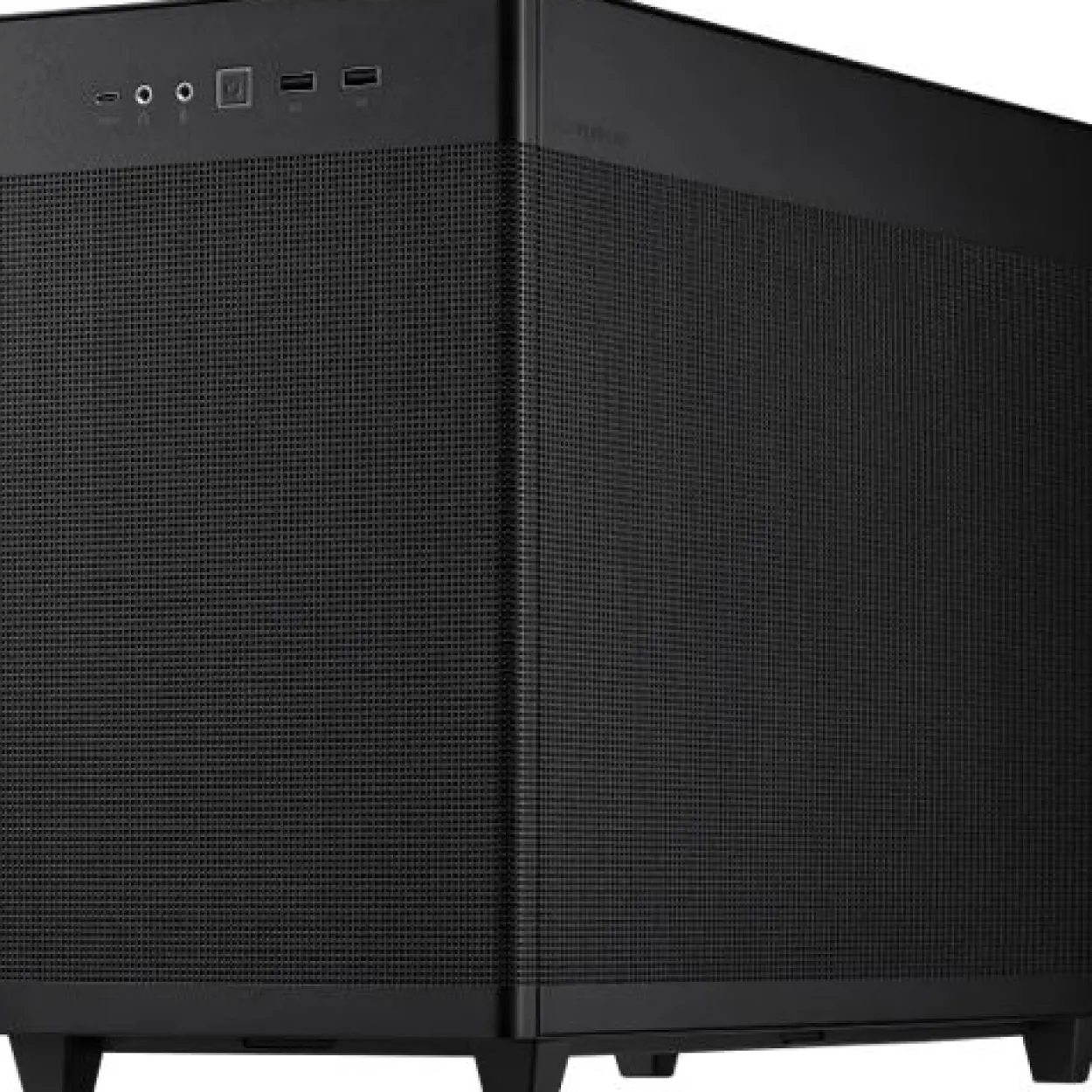 Asus Prime AP201 Glasfenster Mini Tower ohne Netzteil schwarz
