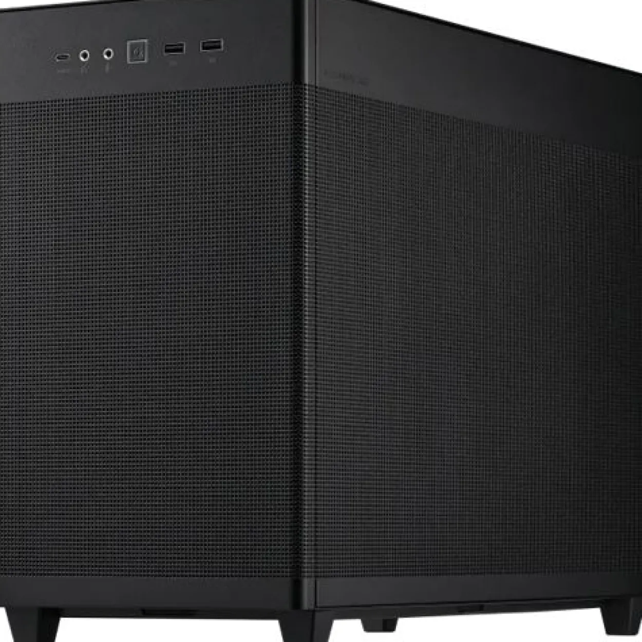 Asus Prime AP201 Mini Tower ohne Netzteil schwarz