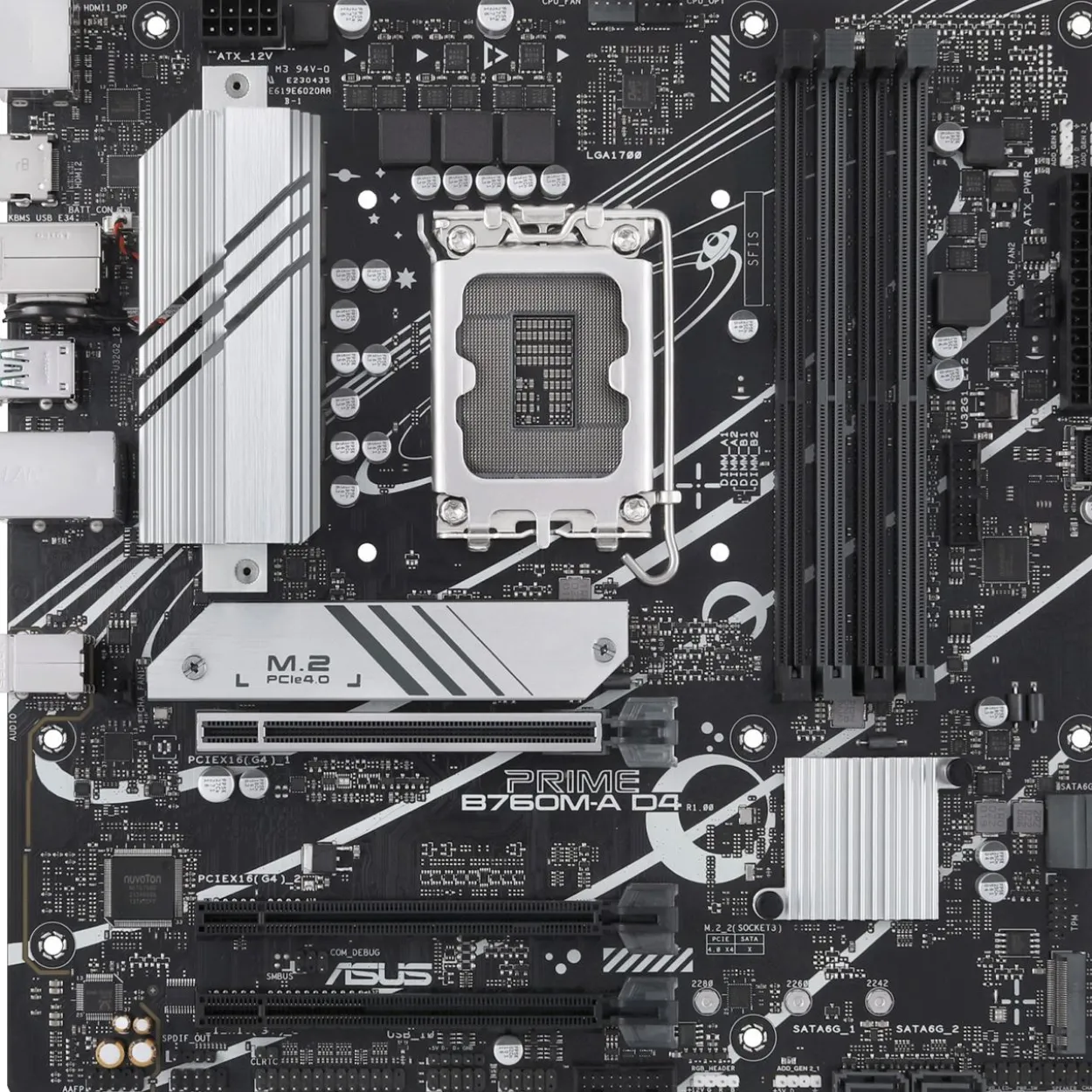 Asus Prime B760M-A D4-CSM Intel B760 So.1700 DDR4 mATX Retail