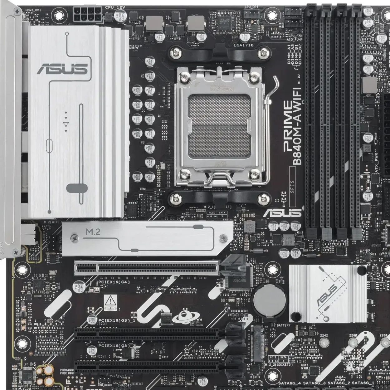Asus Prime B840M-A WIFI AMD B840 So.AM5 DDR5 mATX Retail