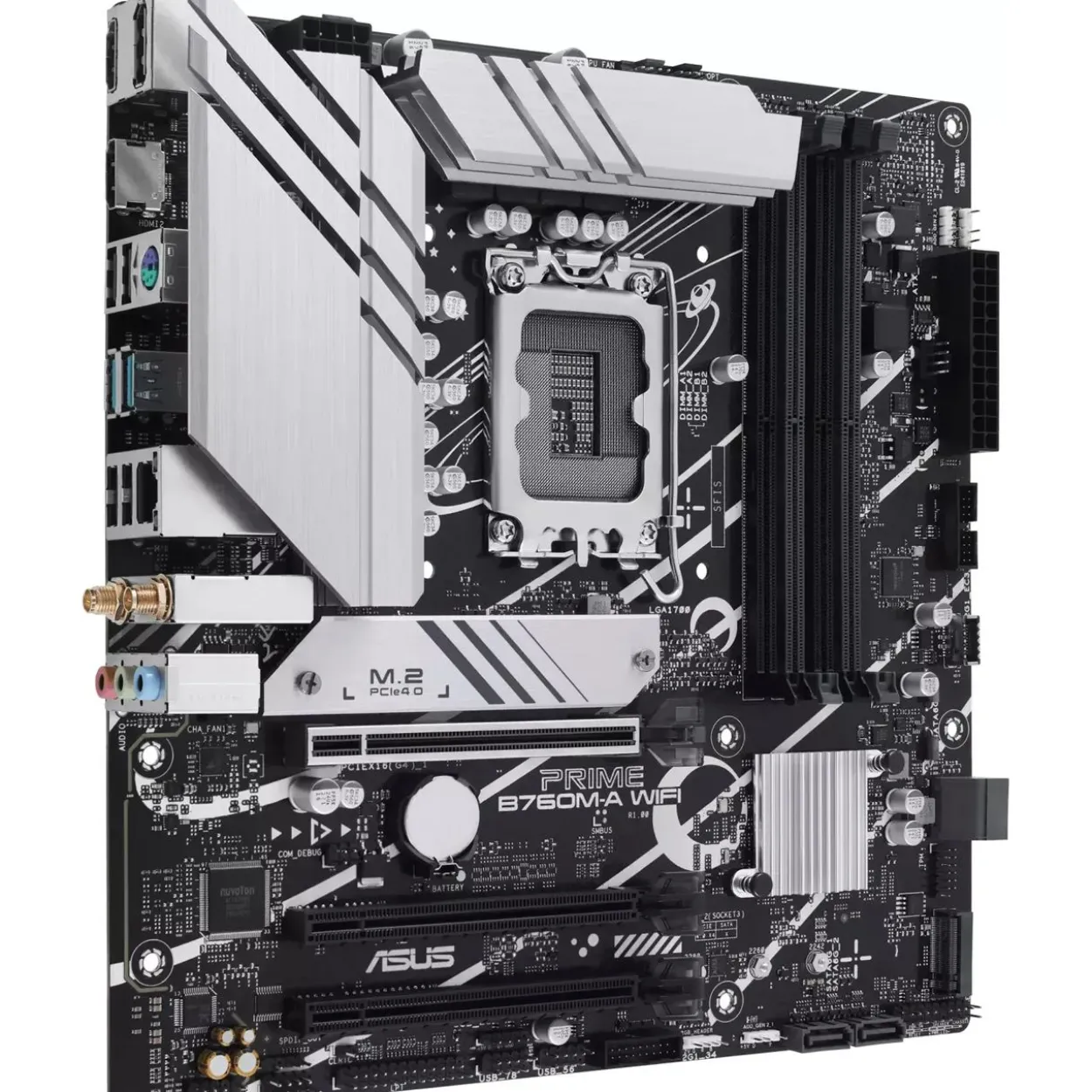 Asus Prime B760M-A WIFI Intel B760 So. 1700 DDR5 mATX Retail