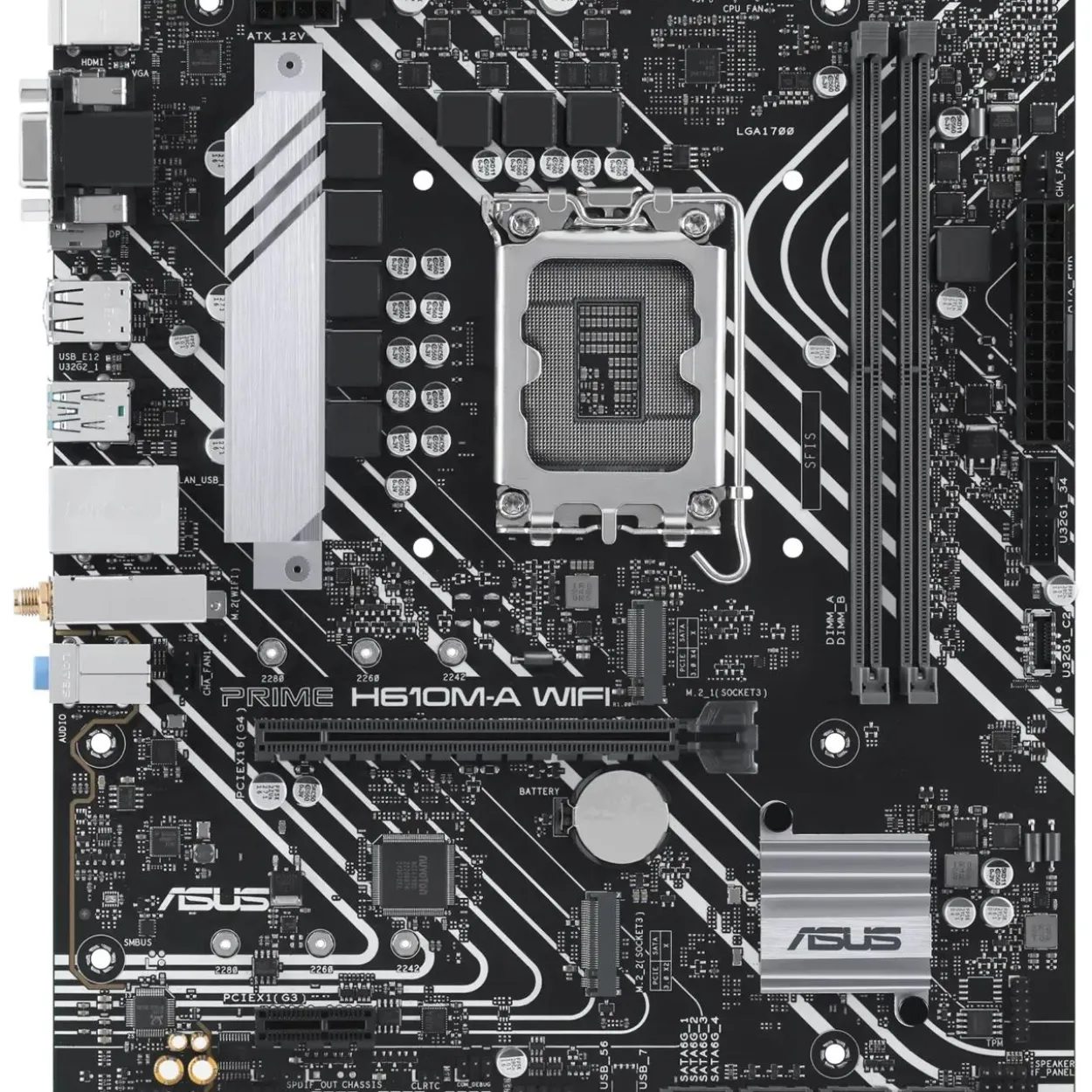 Asus Prime H610M-A WIFI Intel H610 So.1700 DDR5 mATX Retail
