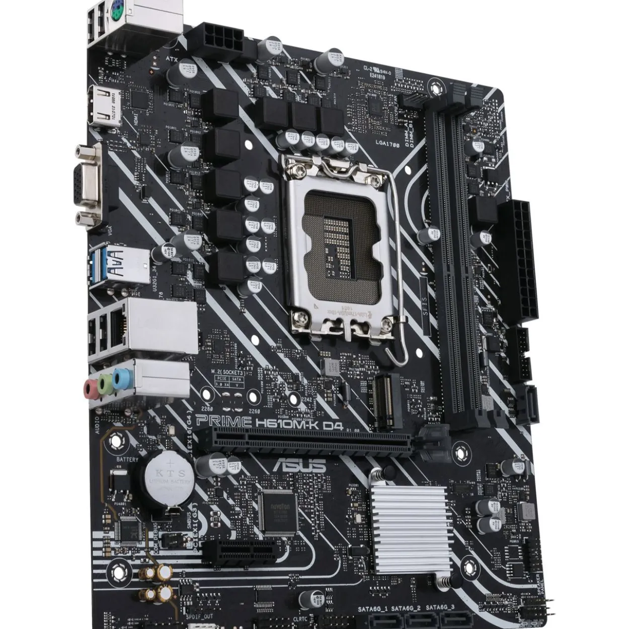 Asus Prime H610M-K D4 Intel H610 So.1700 DDR4 mATX Retail