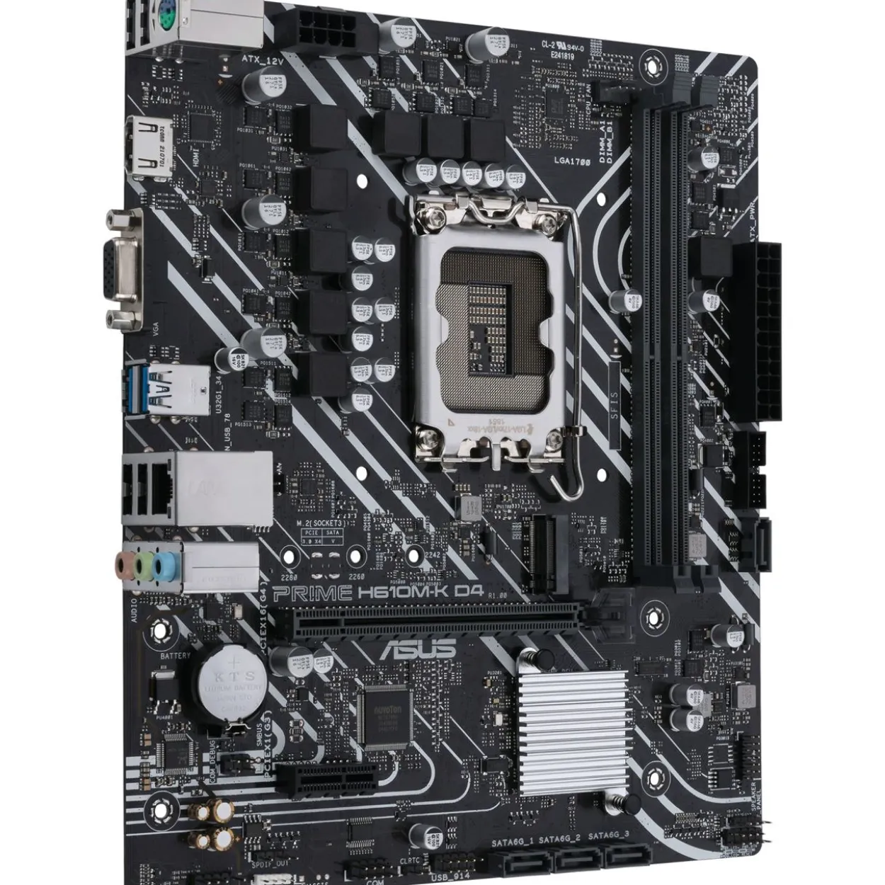 Asus Prime H610M-K D4 Intel H610 So.1700 DDR4 mATX Retail