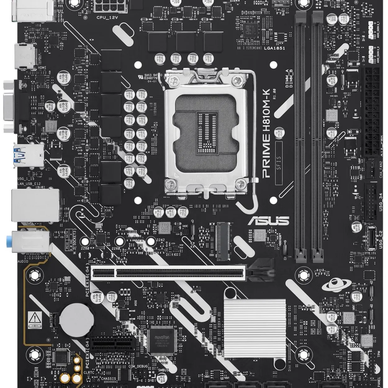 Asus Prime H810M-K Intel H810 So.1851 DDR5 µATX Retail