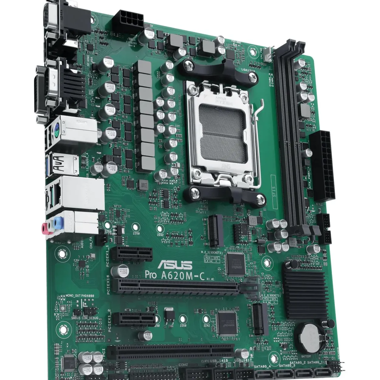 Asus Pro A620AT-CSM AMD A620A So.AM5 DDR5 Thin Mini-ITX Retail