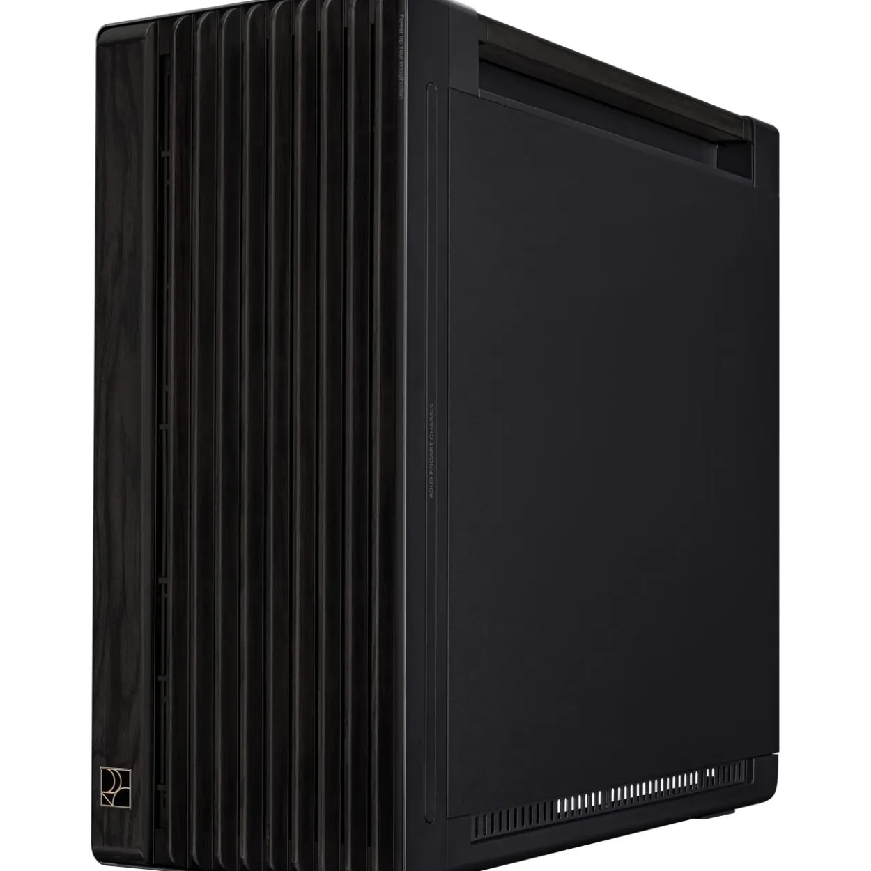 Asus ProArt PA602 Wood Edition Big Tower ohne Netzteil schwarz/braun