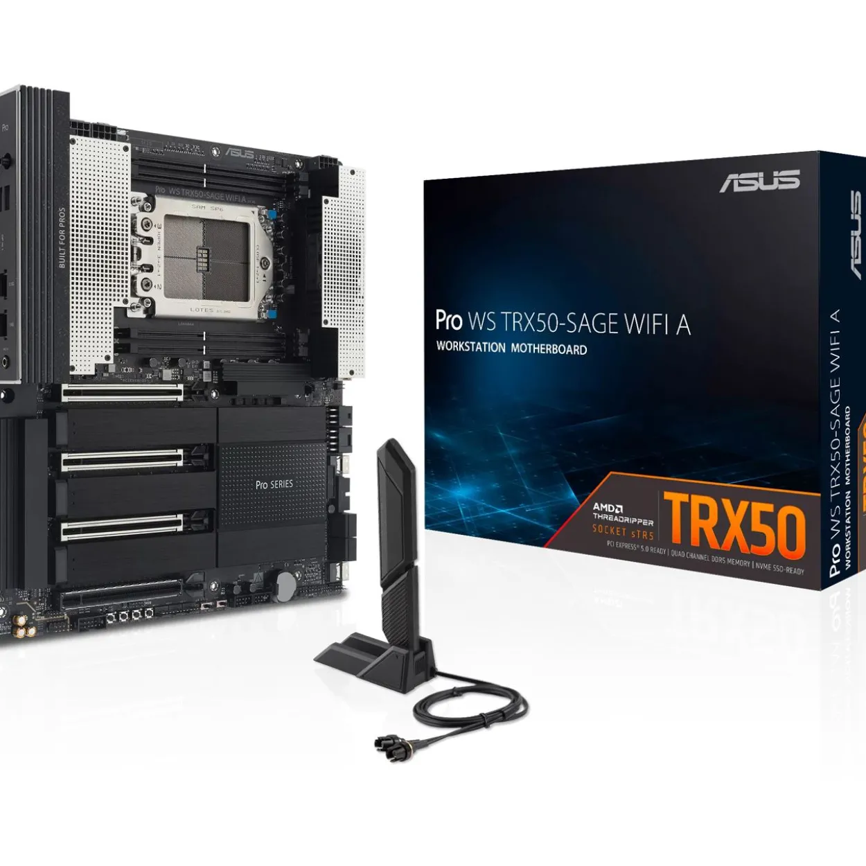Asus Pro WS TRX50-Sage WIFI A AMD TRX50 So.sTR5 DDR5 Reg-ECC EATX Retail