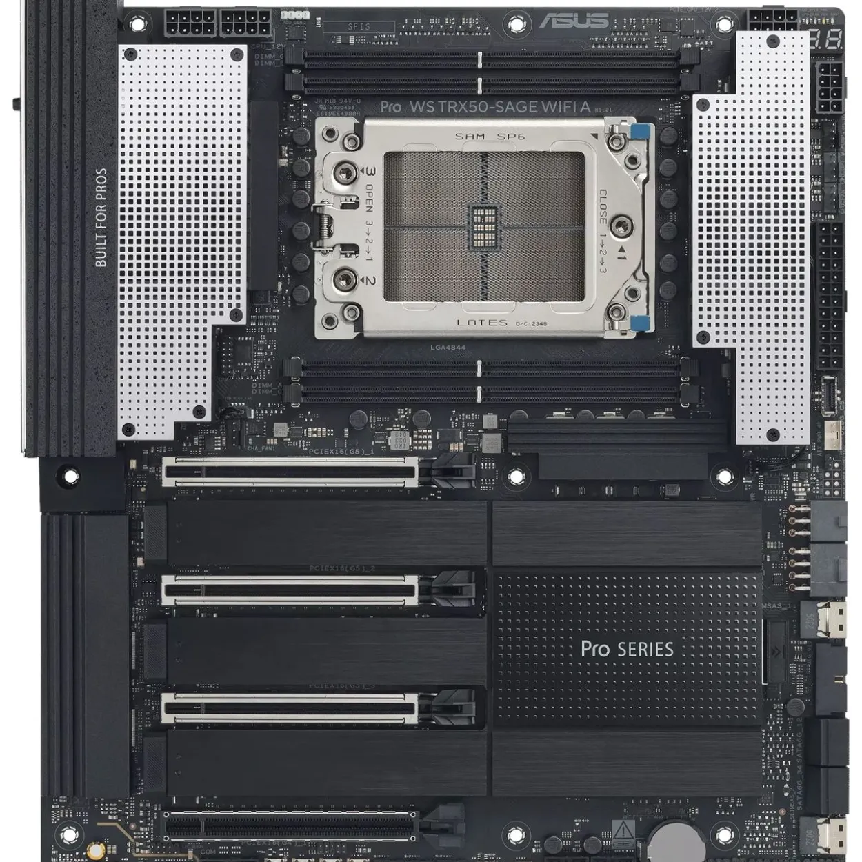Asus Pro WS TRX50-Sage WIFI A AMD TRX50 So.sTR5 DDR5 Reg-ECC EATX Retail