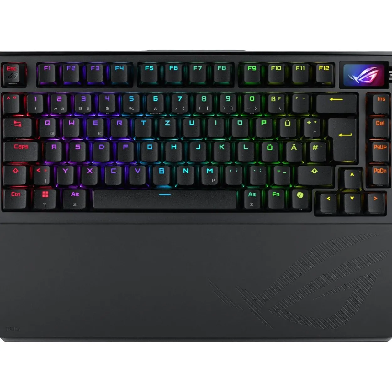 Asus ROG Azoth Extreme ASUS ROG NX SNOW USB und Bluetooth Deutsch schwarz (kabellos)