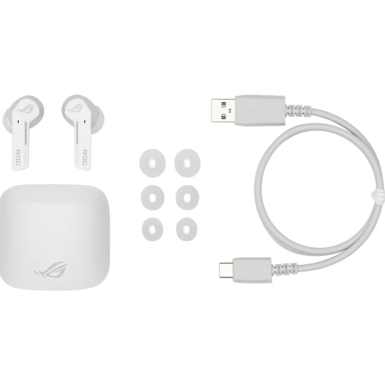 Asus ROG Cetra True Wireless white kopfhörer