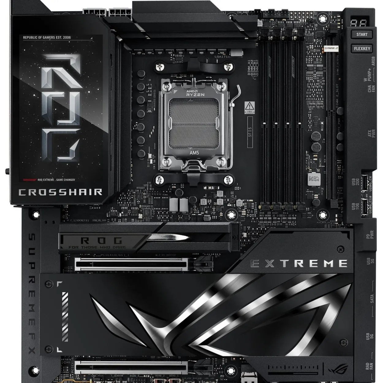Asus ROG Crosshair X870E Extreme AMD X870E So.AM5 DDR5 EATX Retail