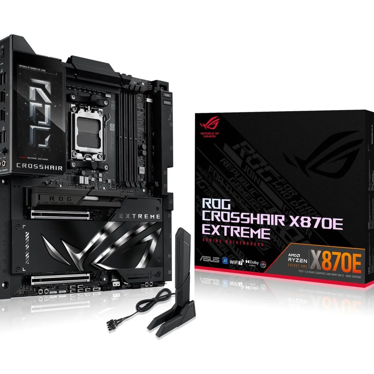 Asus ROG Crosshair X870E Extreme AMD X870E So.AM5 DDR5 EATX Retail