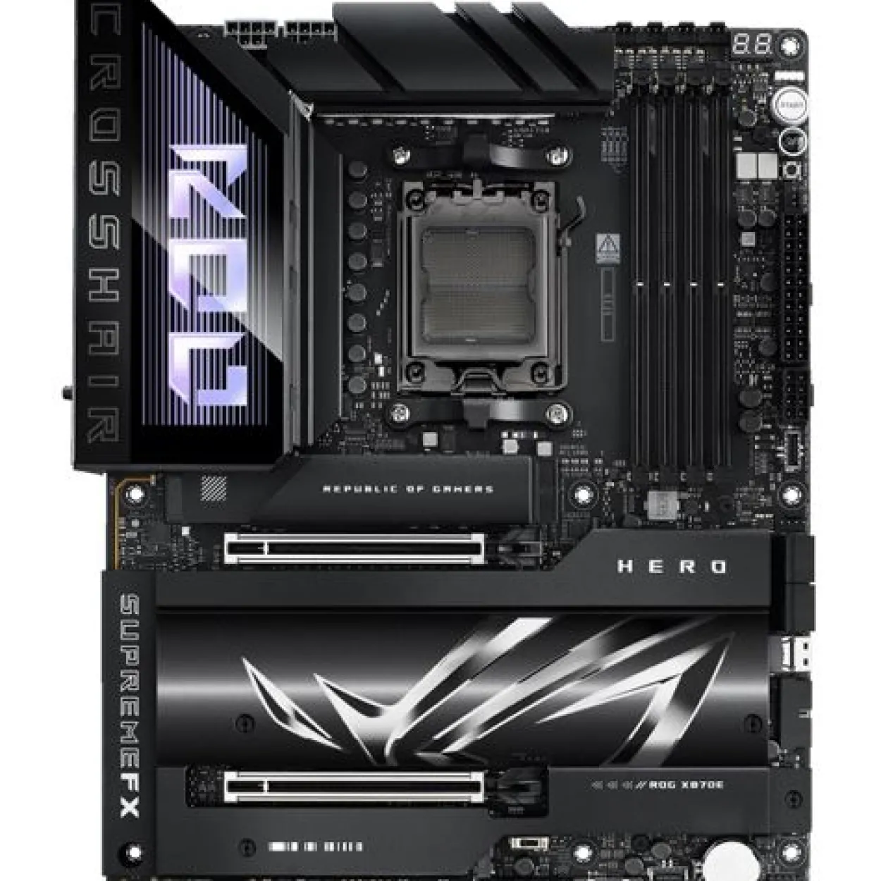 Asus ROG Crosshair X870E Hero AMD X870E So.AM5 DDR5 ATX Retail