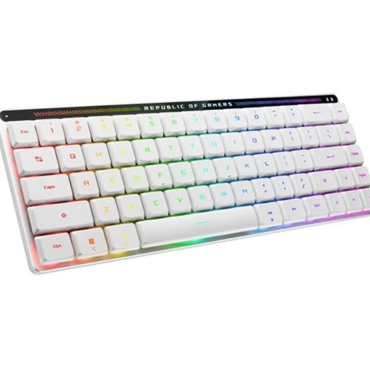 Asus ROG Falchion RX Low Profile ASUS ROG RX Red USB und Bluetooth Deutsch weiß (kabellos)