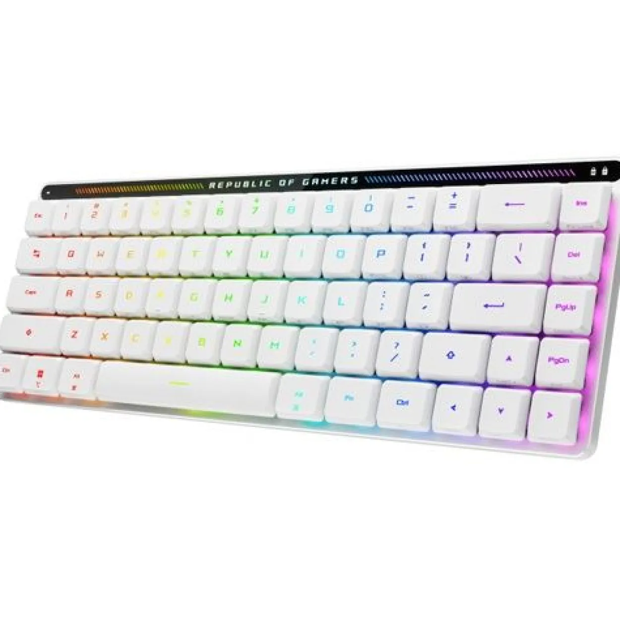 Asus ROG Falchion RX Low Profile ASUS ROG RX Red USB und Bluetooth Deutsch weiß (kabellos)