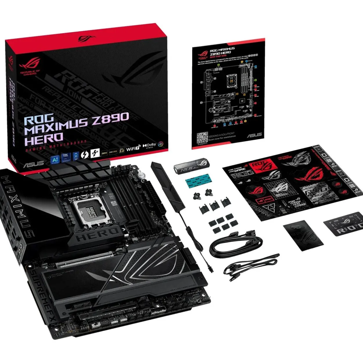 Asus ROG Maximus Z890 Hero Intel Z890 So.1851 DDR5 ATX Retail