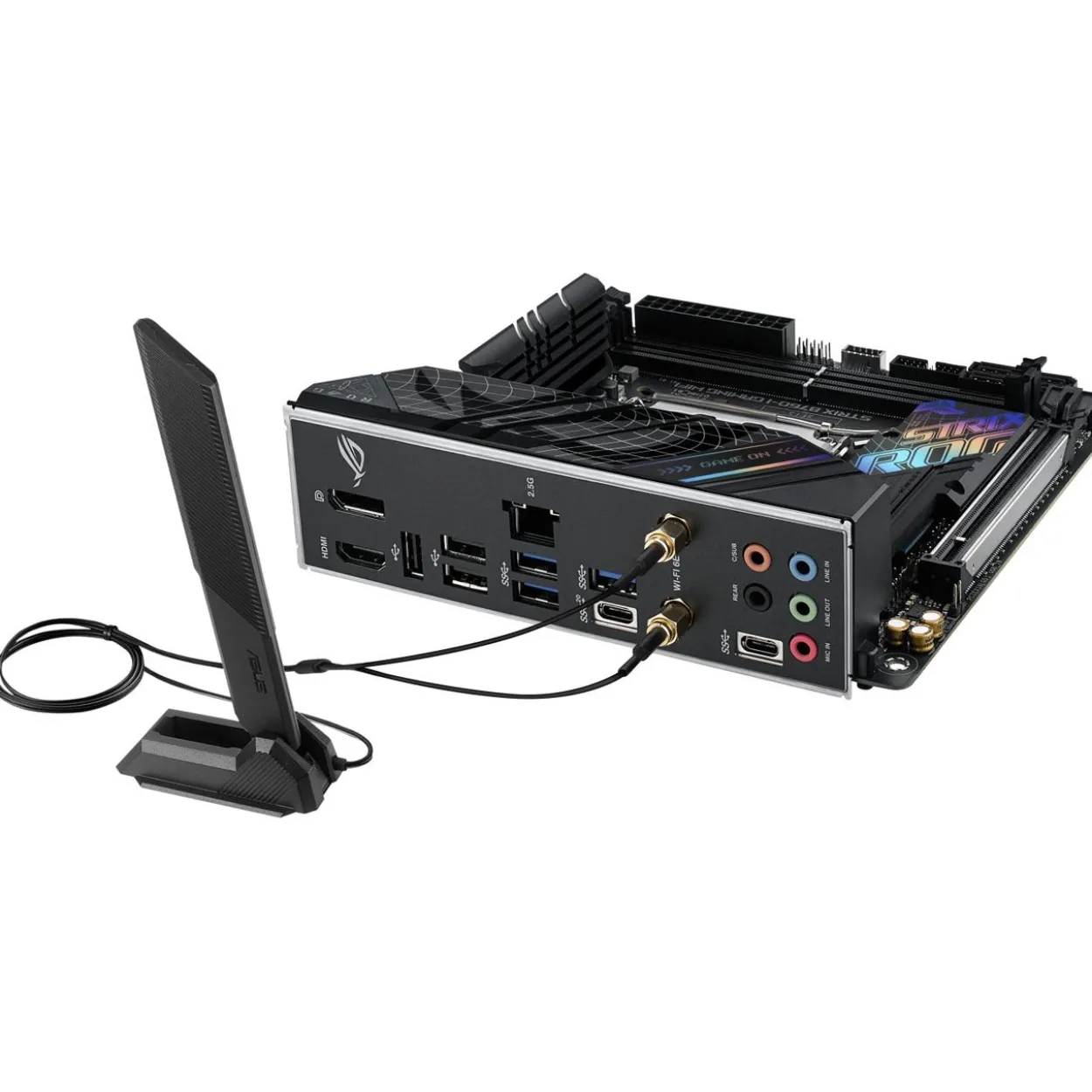 Asus ROG Strix B760-I Gaming WIFI Intel B760 So.1700 DDR5 Mini-ITX Retail