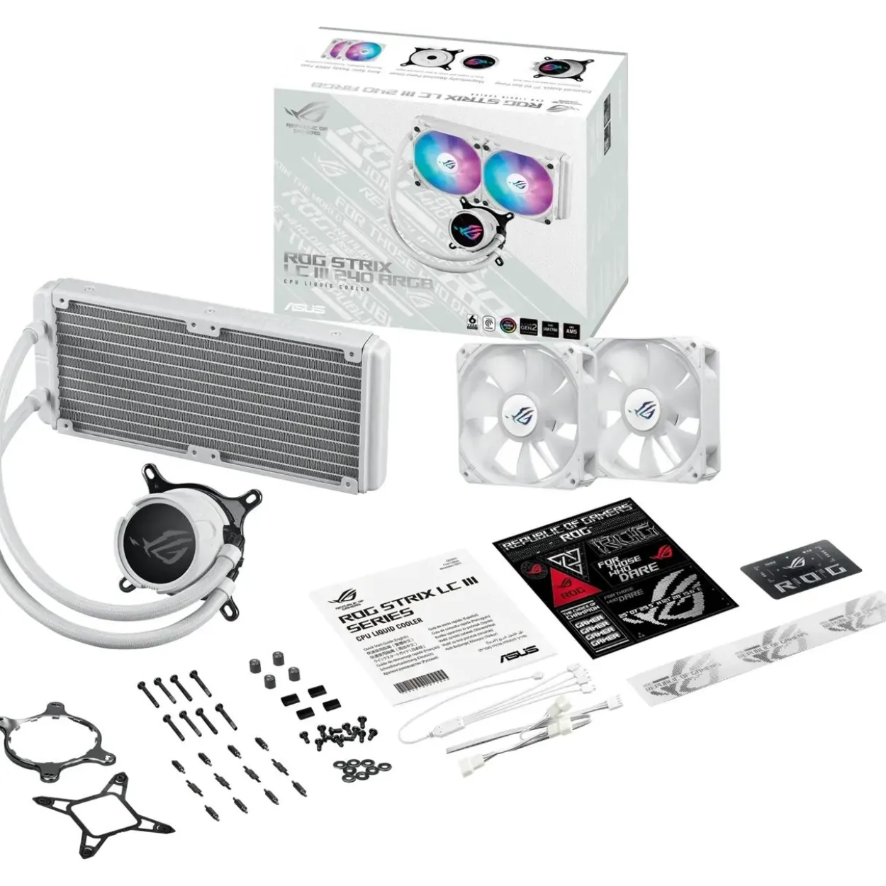 Asus ROG Strix LC III 240 ARGB White Edition All-in-One